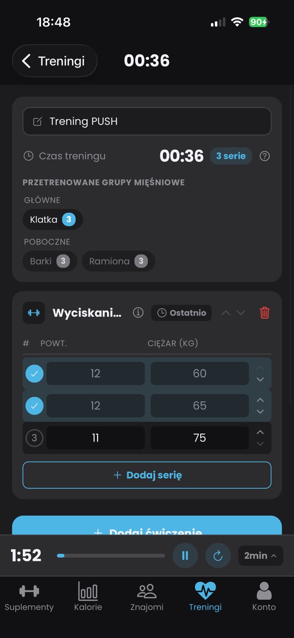 Aktywny trening